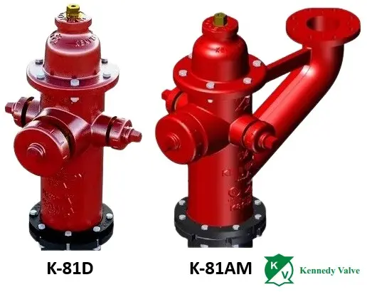 Hidrantes Secos model K81D y K81AM (con Monitor) - UL Listed - Kennedy - Zensitec