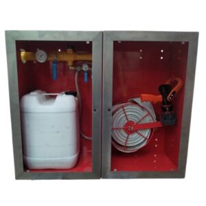 Gabinete hidrante de espuma contra incendio completamente equipado - Zensitec