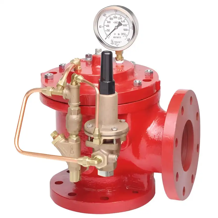 DOROT (OCV) model: 108FCA Fire Pump Pressure Relief Valve - UL/FM